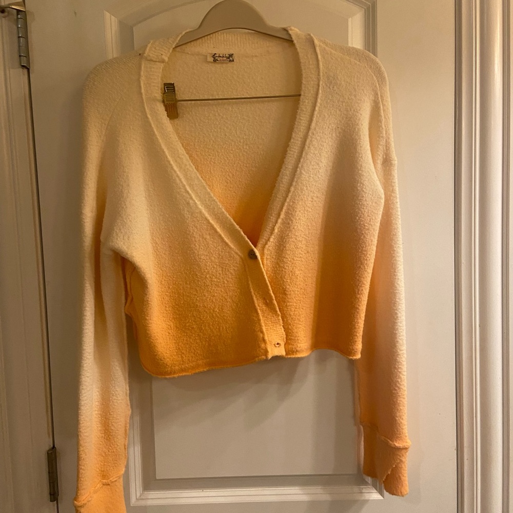 SOLD...Free people sweater and shorts set - Picture 3 of 3